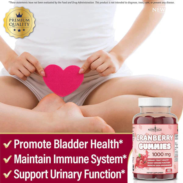 Gummies Canneberge , Santé Urinaire et Immunité